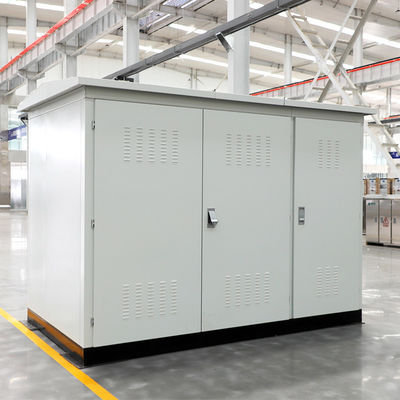 Substasiun kompak 11KV 15KV 20KV 500KVA 630KVA 800KVA 1000KVA Substasiun kotak tipe YB
