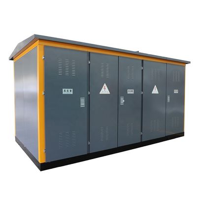 11KV 15KV 33KV YB Substasiun Tipe Kotak Substasiun Kompak Listrik Tiga Fase Luar Ruang