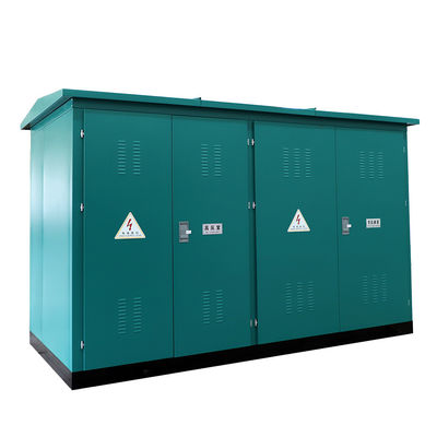 Gardu Induk Trafo Paket Kompak 3 Fase Luar Ruangan 6.6KV 10KV 11KV 13.8KV