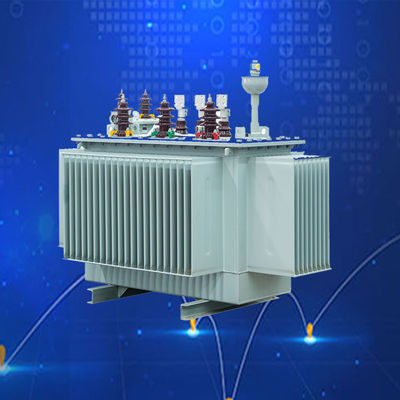 Transformator Daya Tiga Fase 380v sampai 220v 3 Fase Transformator yang direndam minyak untuk kekuatan