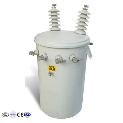 Aluminium/Tembaga Winding Material 14.4 kv100 kVA Low-loss Single Phase Power Transformer