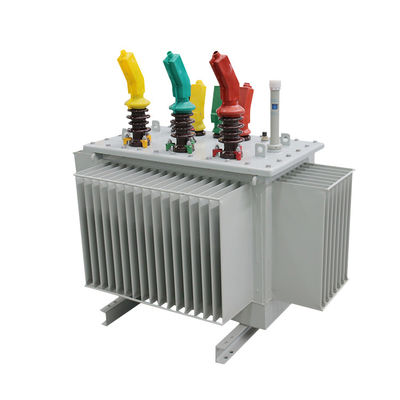 500KVA 630KVA Transformator Daya Tiga Fase 13,2KV sampai 480V untuk Distribusi Berendam Minyak