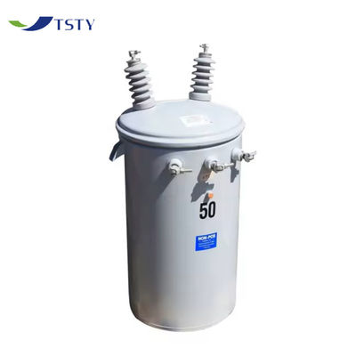 14.4kV Output Voltage 100kVA Single Phase Step Down Transformer untuk kebutuhan pasokan listrik