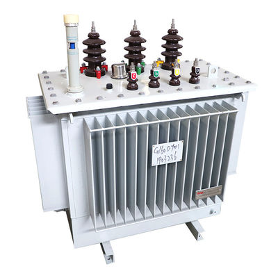 Kekuatan 10kv 11kv 400kva 500kva Kapsul Tiga Fase Step Down Terisi Minyak Transformer