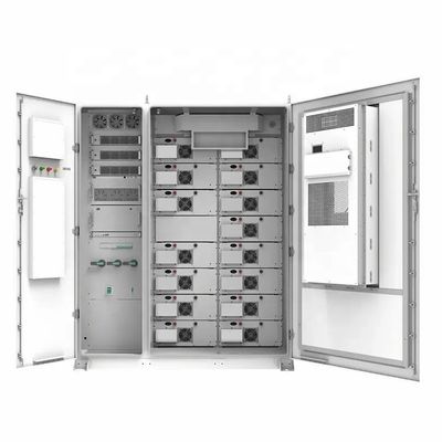 Kabinet penyimpanan energi pendingin cairan luar 2500KG untuk output daya tinggi di atas 50 kWh