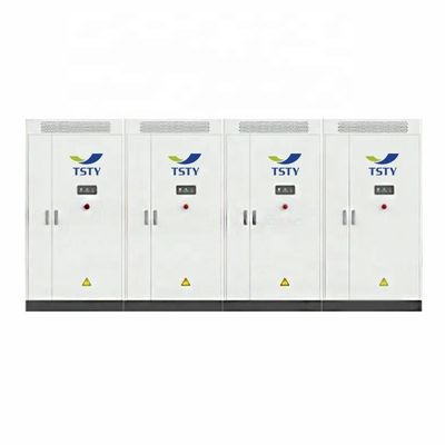 RS485 Pelabuhan Komunikasi Kapasitas Tinggi 100Kw 200Kw 375Kwh Baterai Litium Kehidupan Kontainer Kelas Perlindungan IP55