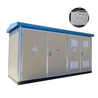YB Type Box Substation 10KV Outdoor Power Distribution Kompak Kiosk Peralatan Transformer