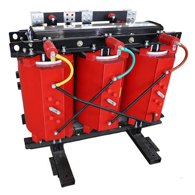 Daya 30kVA 75kVA 100kVA 11kV Cast Resin Dry Type Transformer dengan bahan aluminium