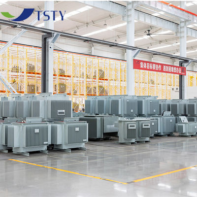 Transformer 800v/6.6kv-1000kva yang diisi minyak untuk konversi daya 3 fase dalam sistem 400v