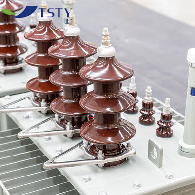 IEC/GB Standard 33/0.4kv Transformer Distribusi Daya Tiga Fase untuk Industri